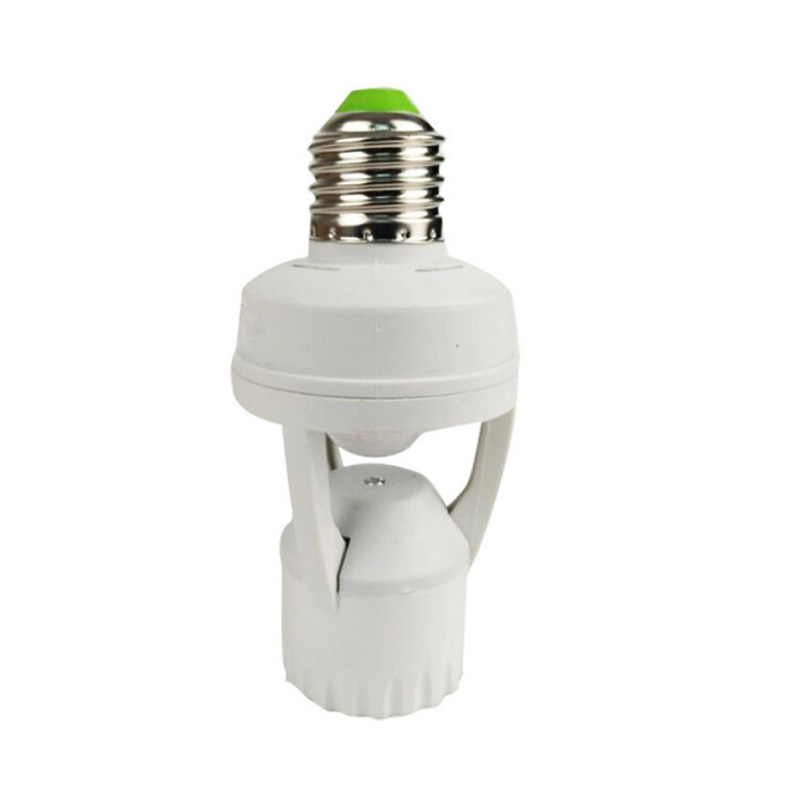 P32 PIR Motion E26/E27 Screw Bulb Adapter Socket